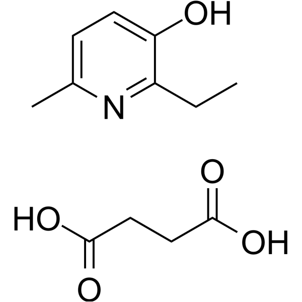 Emoxypine succinate Structure