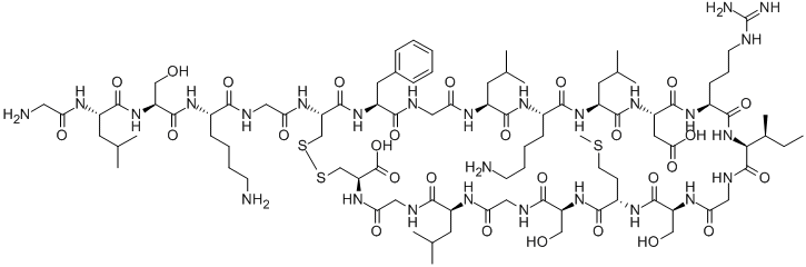 C-Type Natriuretic Peptide (CNP) (1-22), human Structure
