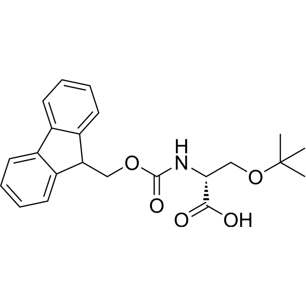 Fmoc-D-Ser(tBu)-OH Structure