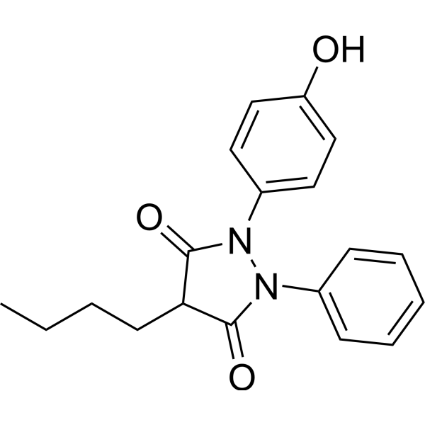 Oxyphenbutazone Structure
