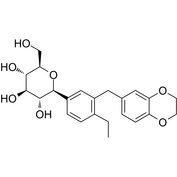 Licogliflozin Structure