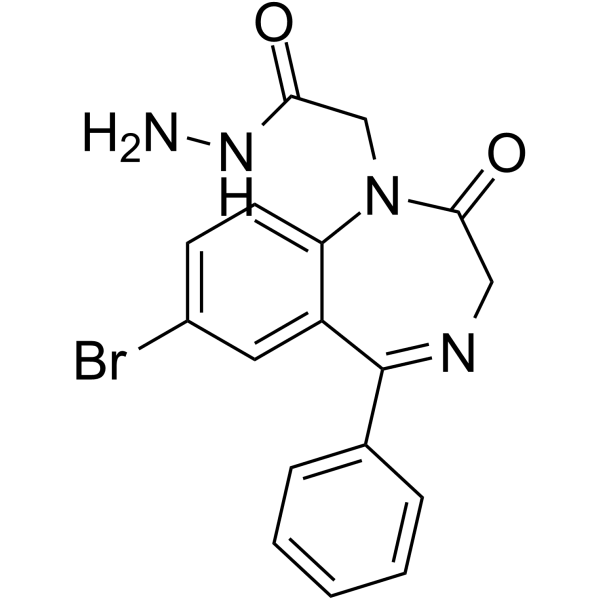 Gidazepam Structure