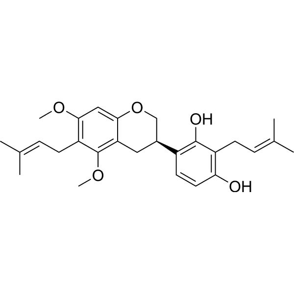 Licorisoflavan A Structure