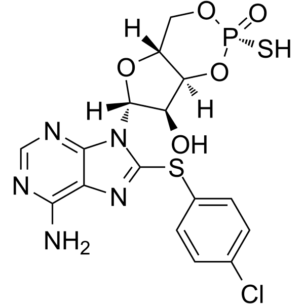 Sp-8-CPT-cAMPS  Structure