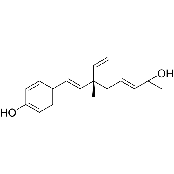 13-Hydroxyisobakuchiol Structure