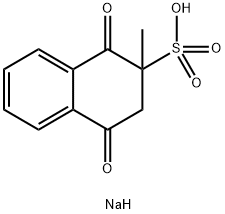 Menadione bisulfite sodium Structure