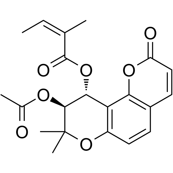 Peucedanocoumarin II Structure