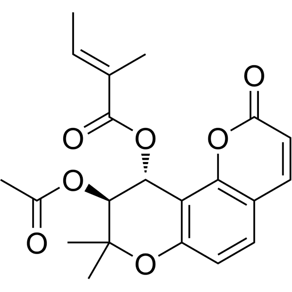 Peucedanocoumarin III Structure