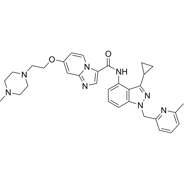 ARRY-382  Structure