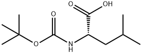 Boc-L-Leu-OH Structure