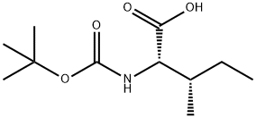 Boc-L-Ile-OH Structure