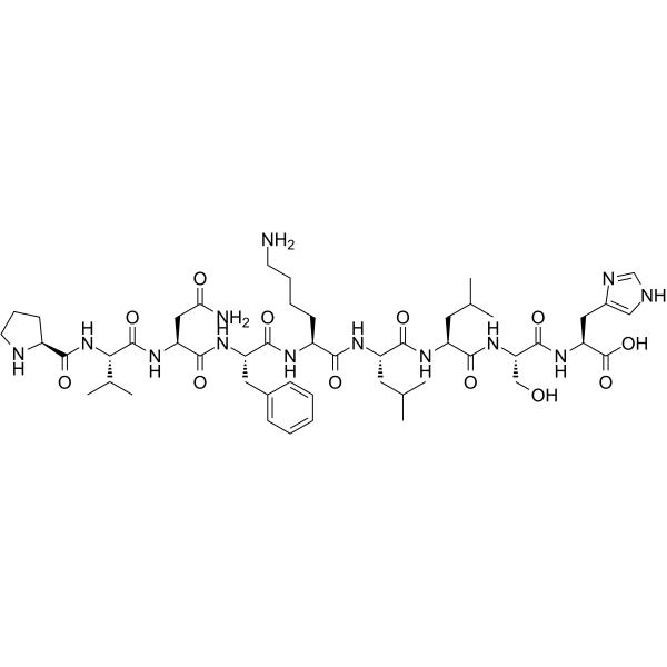 Hemopressin (human, mouse)  Structure