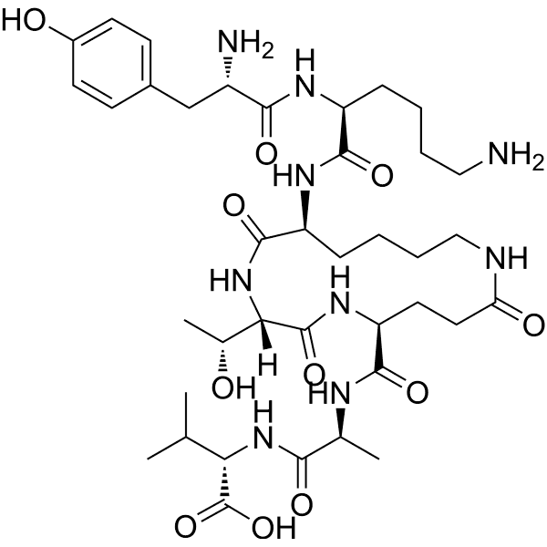PDZ1 Domain inhibitor peptide Structure