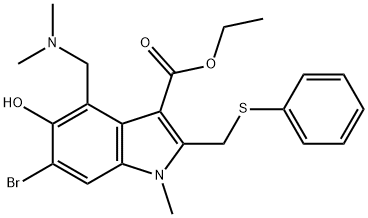 Umifenovir Structure