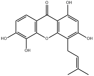 Ugaxanthone Structure