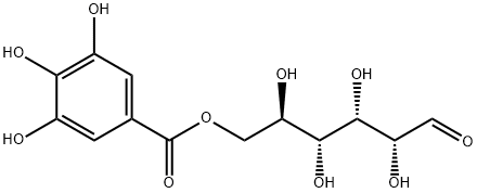 6-O-Galloylglucose Structure