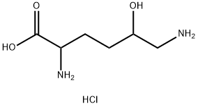DL-5-Hydroxylysine hydrochloride Structure