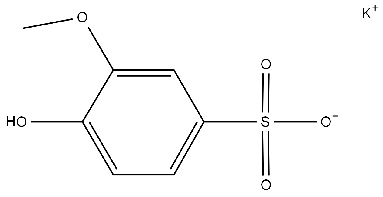 Sulfogaiacol Structure