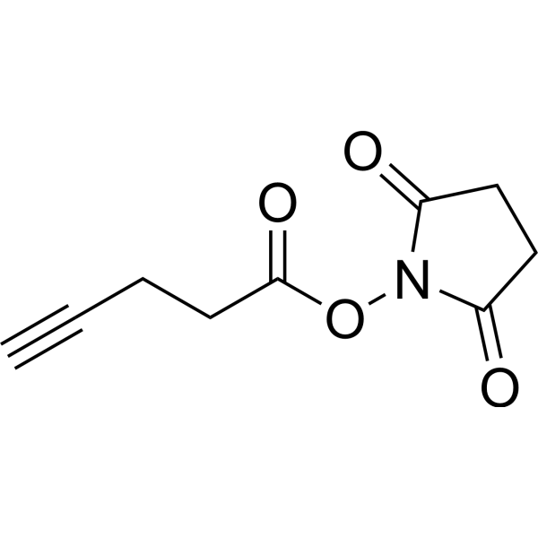 Propargyl-C1-NHS ester Structure