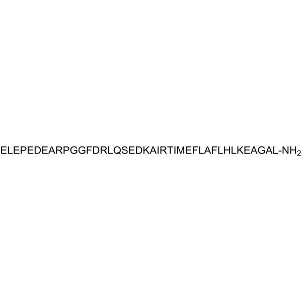 Galanin message associated peptide (1-41) amide Structure