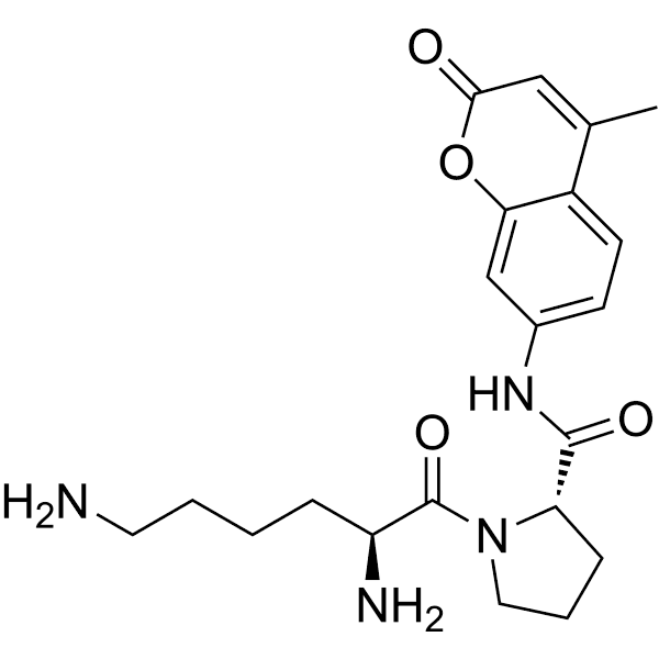 Lys-Pro-AMC Structure