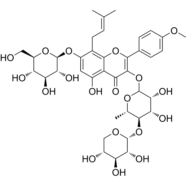 Epimedin B1 Structure