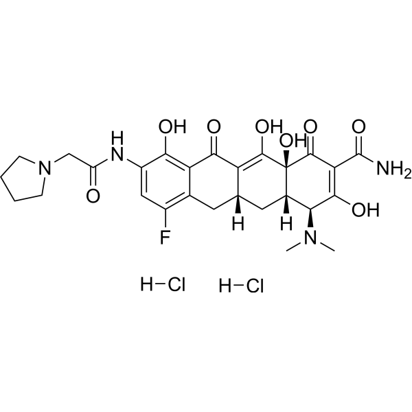 Eravacycline dihydrochloride Structure