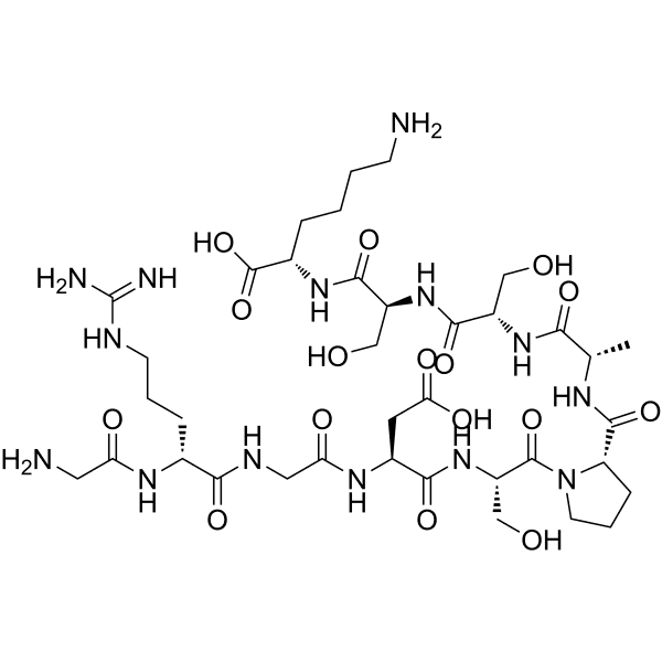 G-{d-Arg}-GDSPASSK Structure