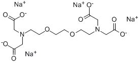 EGTA tetrasodium salt Structure