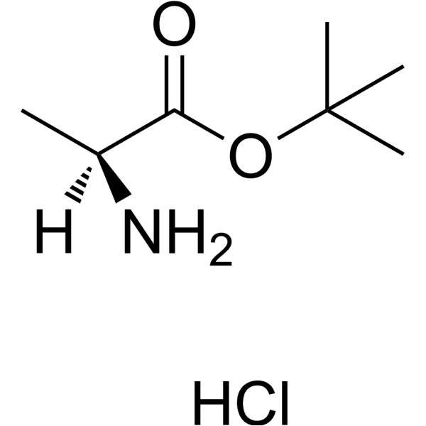 H-Ala-OtBu.HCl Structure