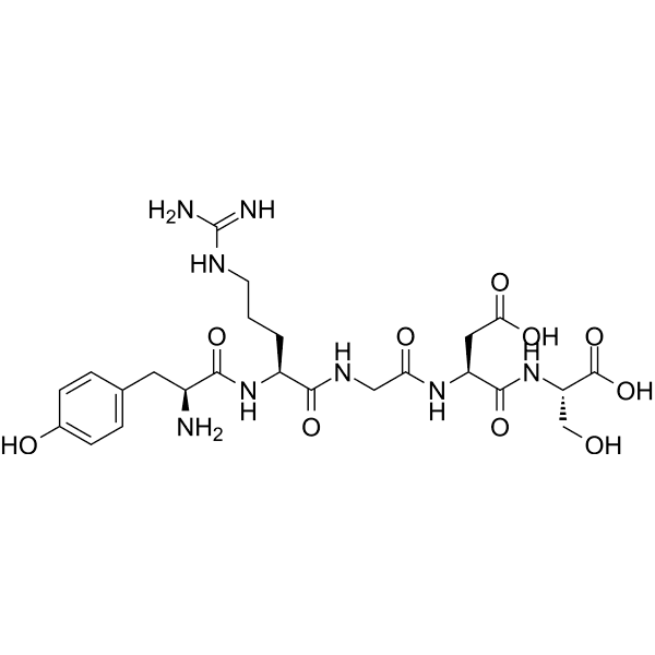 YRGDS Fibronectin Fragment Structure