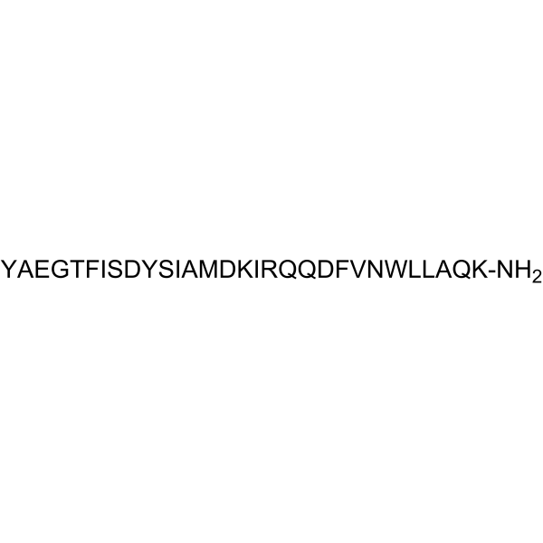 GIP (1-30) amide, porcine Structure