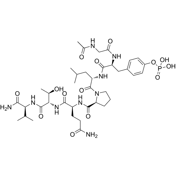 Ac-GpYLPQTV-NH2 Structure