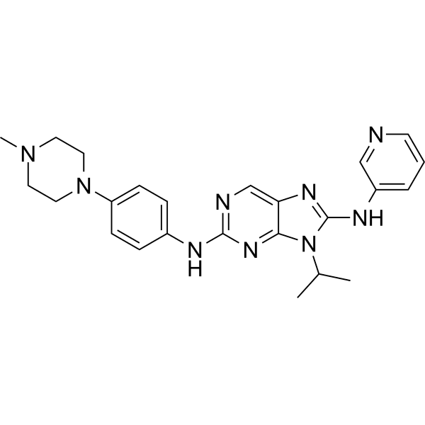 Ruserontinib Structure