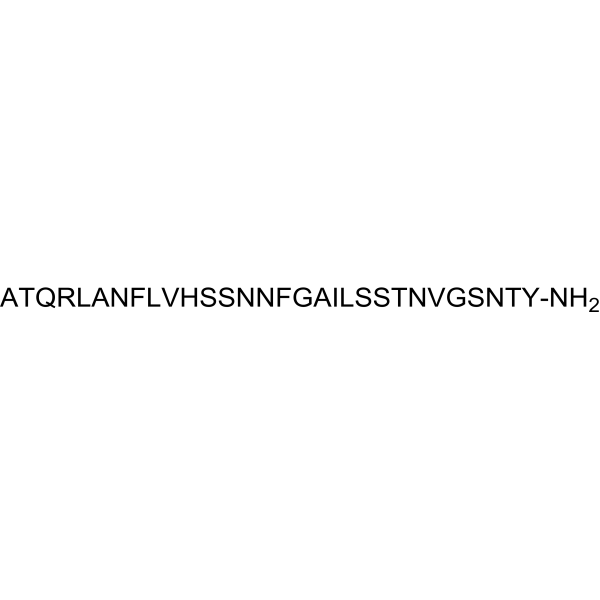 Amylin (8-37), human Structure
