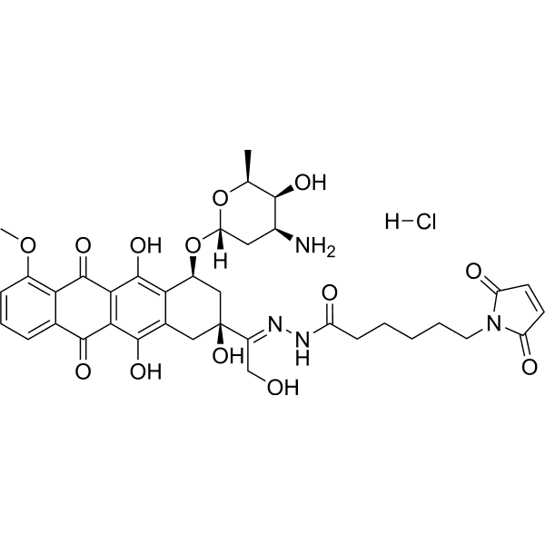 Aldoxorubicin hydrochloride Structure
