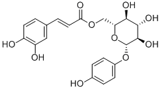 6'-O-Caffeoylarbutin Structure