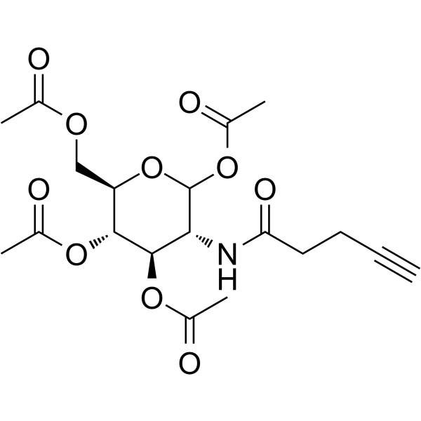 Ac4GlcNAlk  Structure