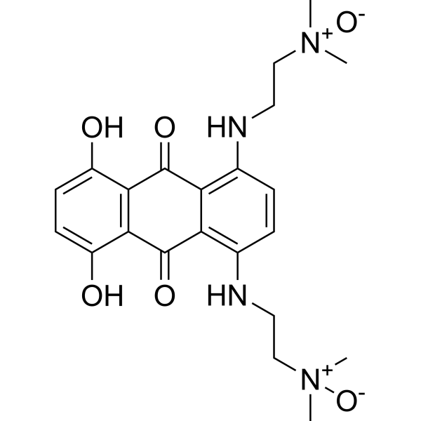 Banoxantrone Structure