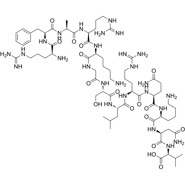 [Ser25] Protein Kinase C (19-31) Structure