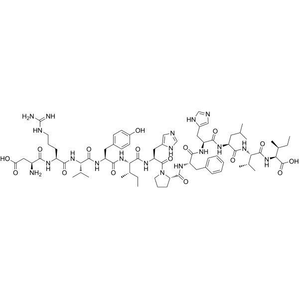 Angiotensin (1-12) (human) Structure