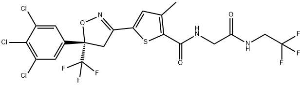 Lotilaner Structure