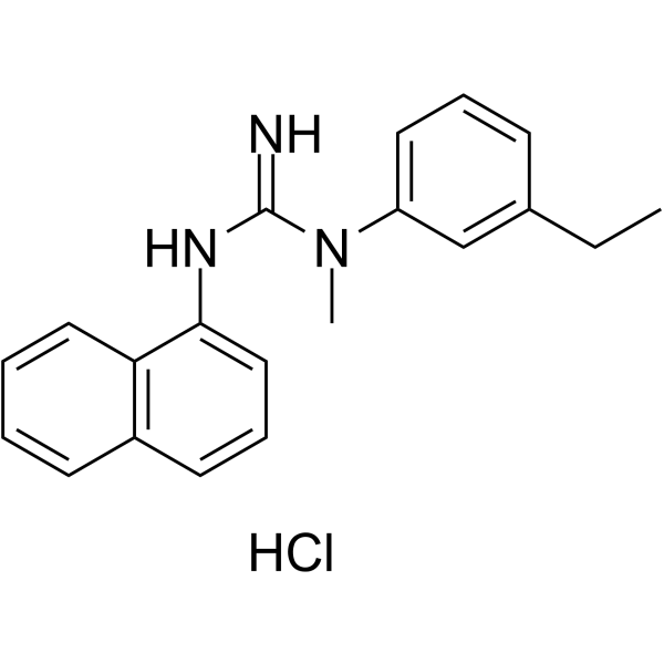 Aptiganel hydrochloride Structure