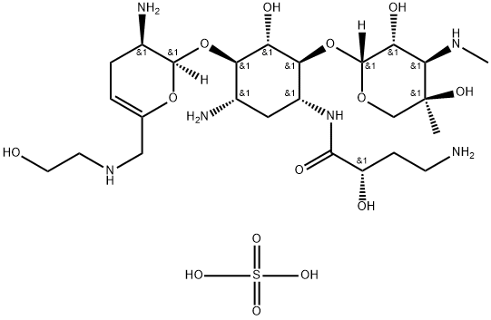 Plazomicin Sulfate Structure