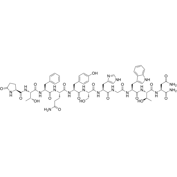 [His7] Corazonin Structure