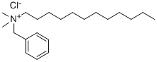 Lauryl benzalkonium chloride Structure
