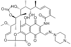 Rifampicin quinone Structure