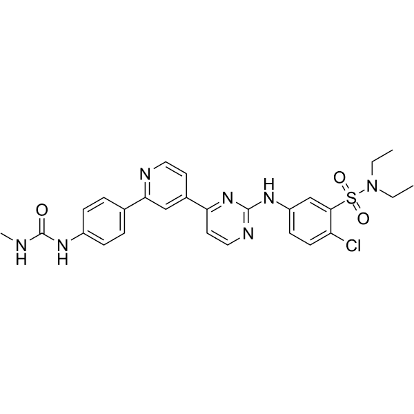 hSMG-1 inhibitor 11j Structure