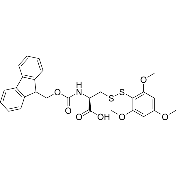 Fmoc-Cys(STmp)-OH Structure