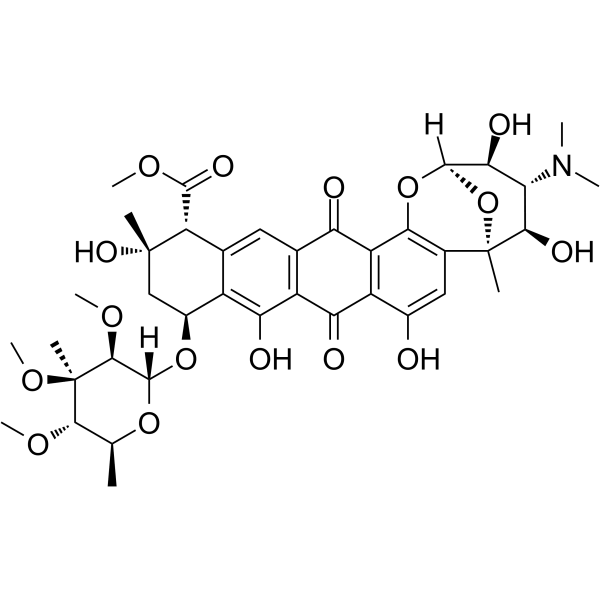 Nogalamycin  Structure